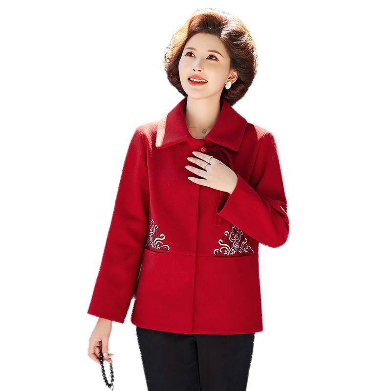 Yuzhaolin Women s Padded Wool Winter Coat Y44C012 2XL
