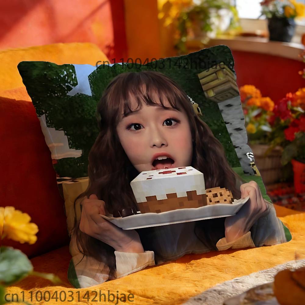 Singer C-Chuu Throw Pillow Case For 45x45cm 55x55cm 30x30cm Square Car Pillowcase Home Bedchamber Decor Gift