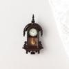 1/12th Scale Doll House Wall Clock Classic Simulation Wall Clock Model Micro Scene Retro Dollhouse Miniatures Living Room Decor
