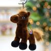 Simulated Horse Plush Toys Creative Year of The Horse Mascot Pendant Doll Home Decoration Zodiac Horse Hanging Decoration