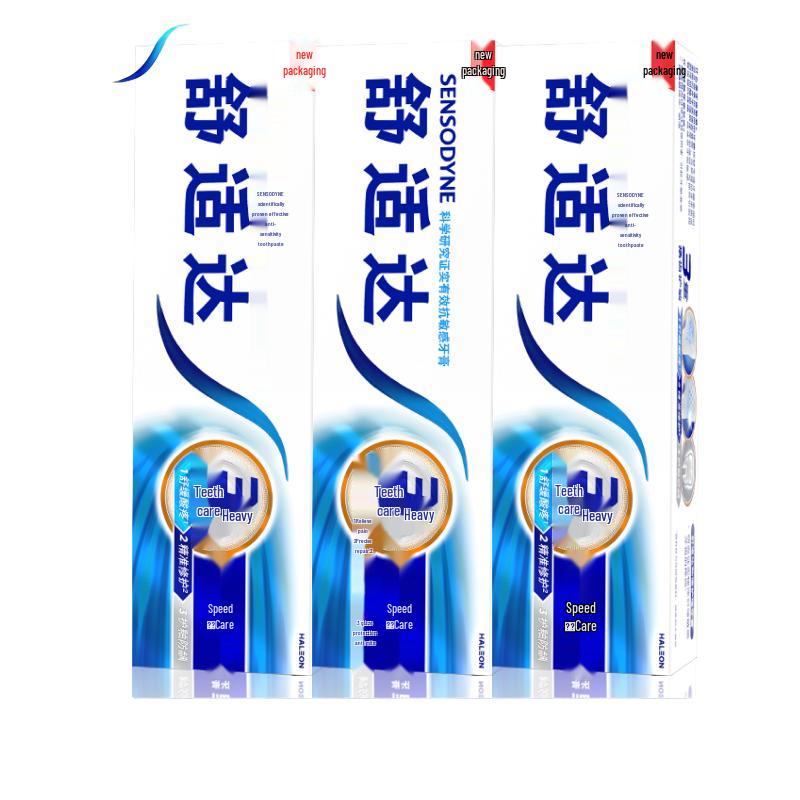 

Sensodyne Rapid Relief Anti-Sensitive Fluoride Toothpaste 3x180g