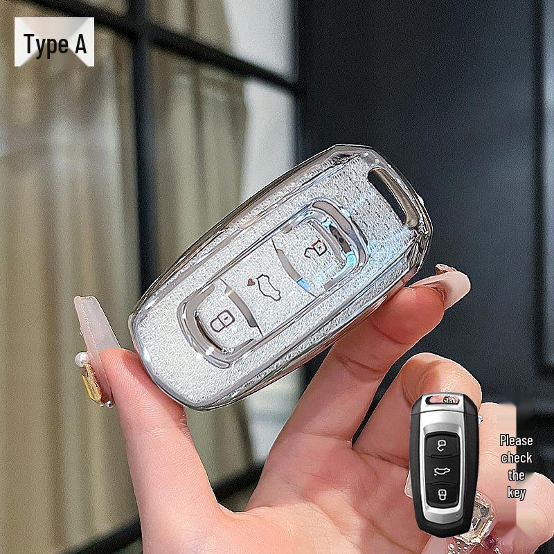 Geely Car Key Case for Binyue, Boyue, Emgrand GL, Binrui, Borui, Xingrui, Xingyue - Girl's Buckle Shell