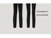 Women's 2025 High-Waisted Black Leggings - Elastic, Tight, Pencil Style for Spring