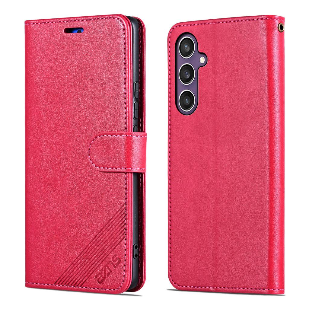 AZNS For Samsung Galaxy A37 5G Case Anti-Scratch PU Leather Stand Wallet Phone Cover