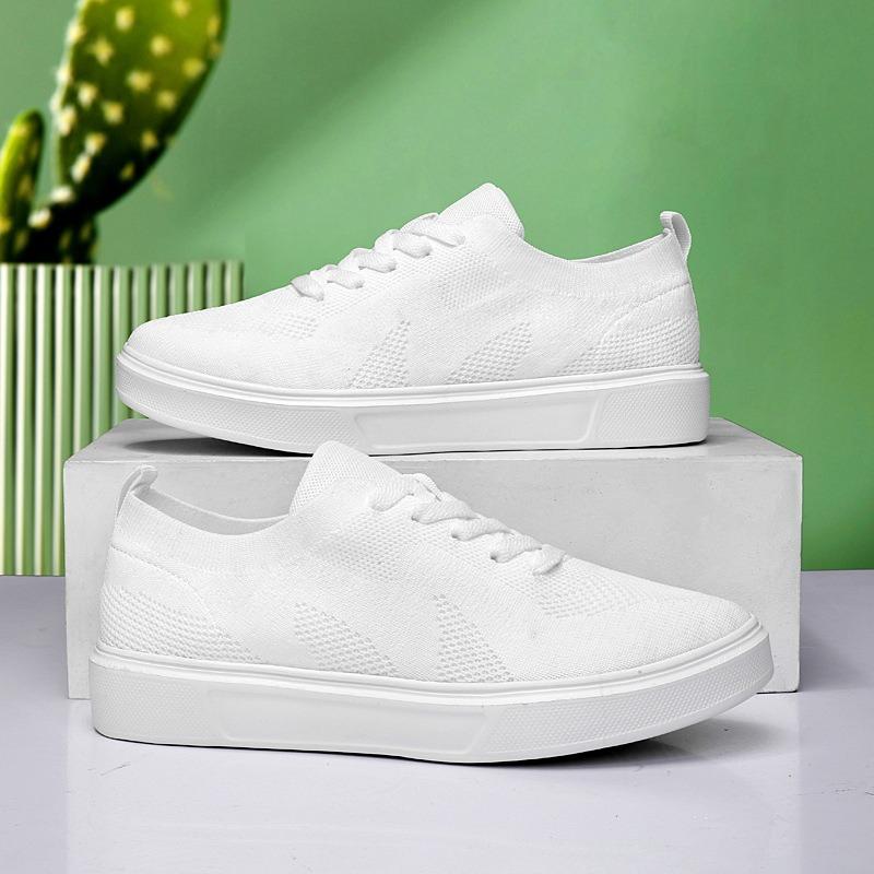 Plus Size Mesh Women Shoes Solid Color Flat Platform Sneakers Fashion Fitness Ladies Shoes Outdoor Neutral Running Sneaker 2024