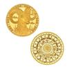 Set of 12 Zodiac Coins, Zodiac Commemorative Coins, Leo Sun God Lucky Coins, Birthday Gifts