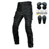 VOLERO Protector de centură pentru pantaloni de călărie pentru motociclete, pânză Oxford, impermeabili, reglabili cu talie înaltă, pantaloni pentru motociclete