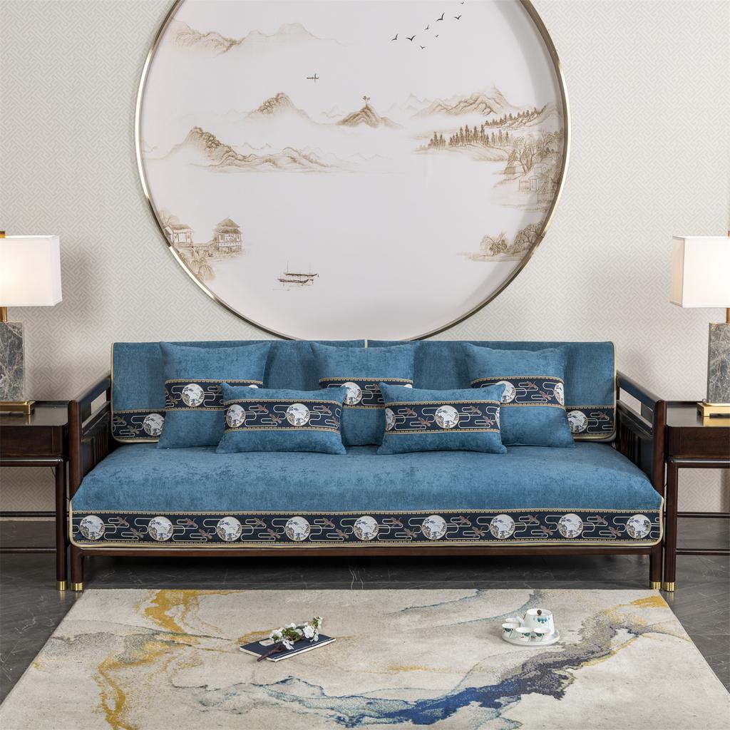 Luxury Sofa Cover for Living Room Chenille Non-slip Sofa Towel Couch Cover Corner Sofa Slipcover Seat Pad Home Protection Covers