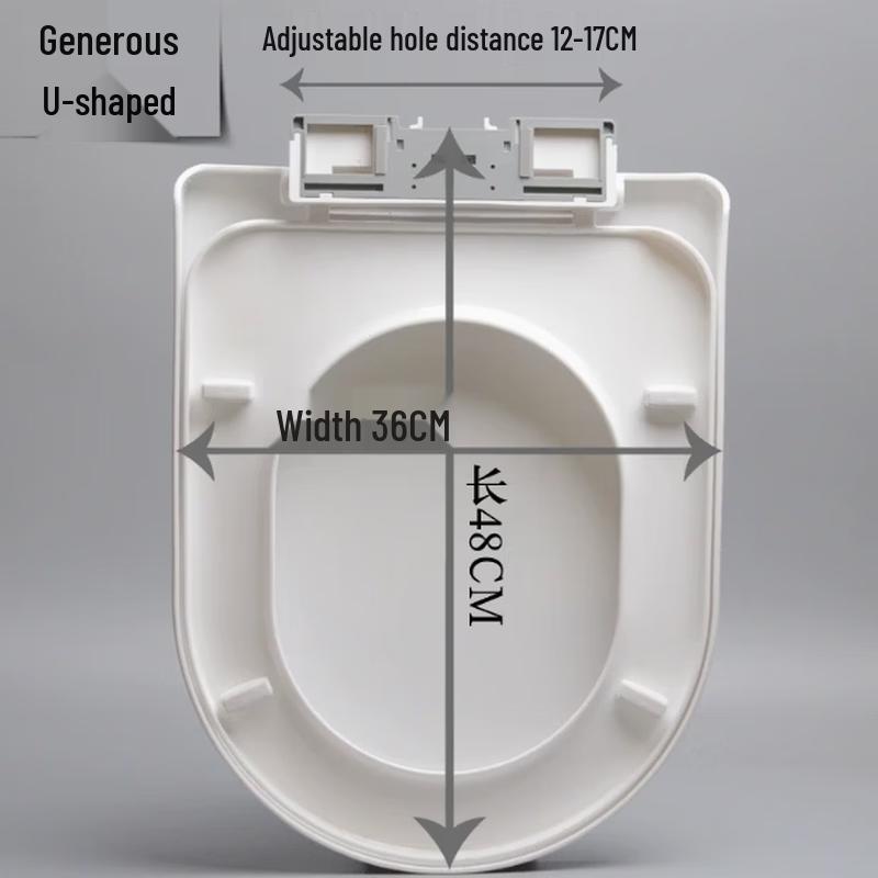 

BENAGIL Thickened Soft-Close U-Shape Toilet Seat