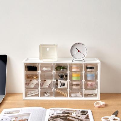 Small Drawer Cabinet Sundries Organizer Stackable Large Capacity Storage Box for Bead