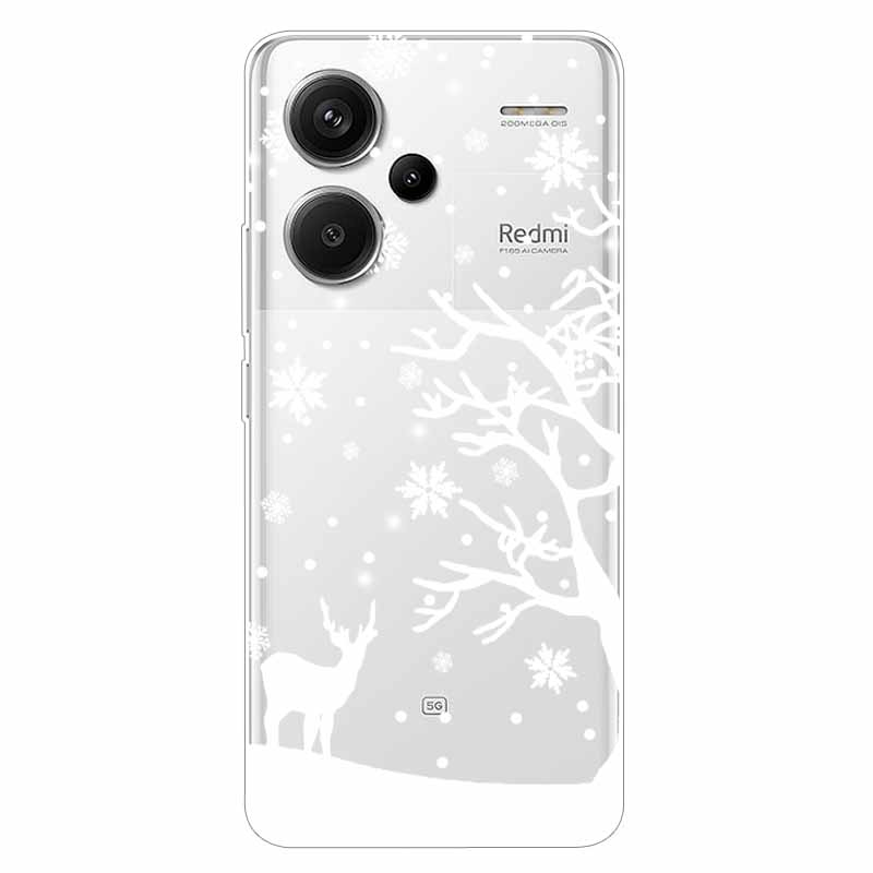 For Redmi Note 13 Pro Plus 5G Case Clear TPU Soft Back Cover for Xiaomi Redmi Note 13 Pro+ 5G Transparent Silicone Cases Funda
