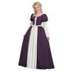 New Medieval Vintage Dress Halloween Cosplay Long Dress Style Sweet Style