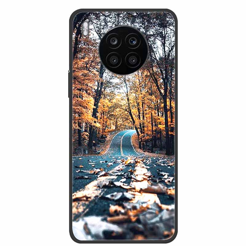 For Huawei Nova 8i Case Shockproof Soft silicone TPU Back Cover For Huawei Nova 8i Phone Cases Nova8i Nova 8 i 2021 Cute Cartoon