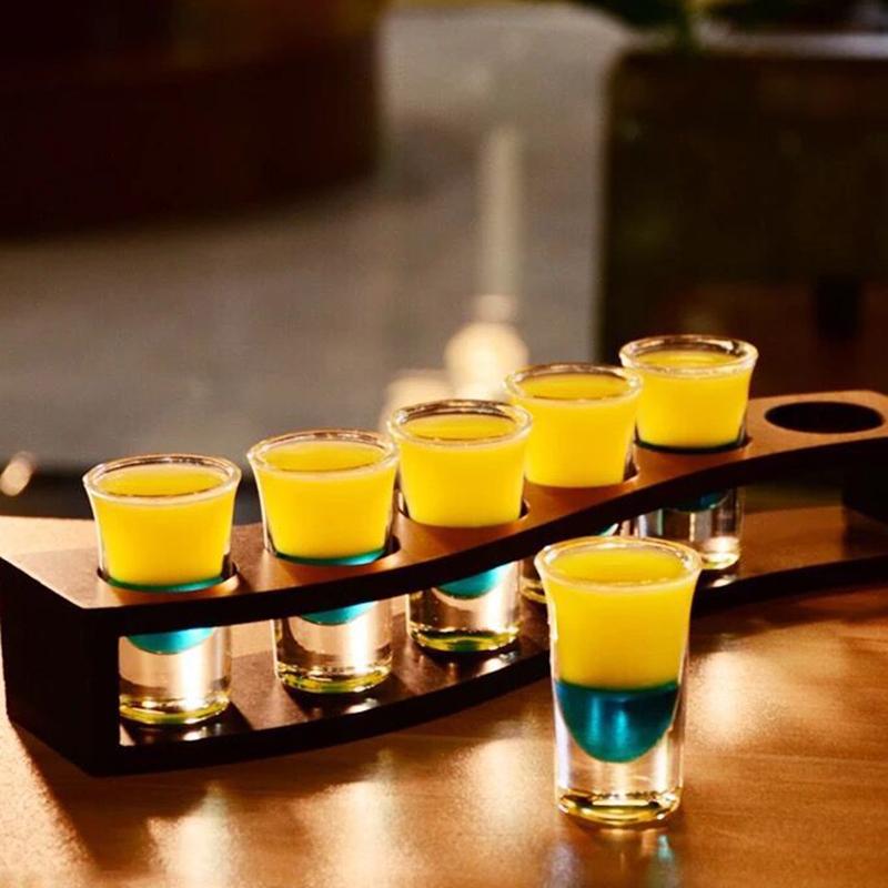 2pcs Sets Shot Glass 30ml Rocks Glasses Tumblers Glassware for Cocktail Scotch Water Dispenser Drinkware Wine Glasses Set of 2