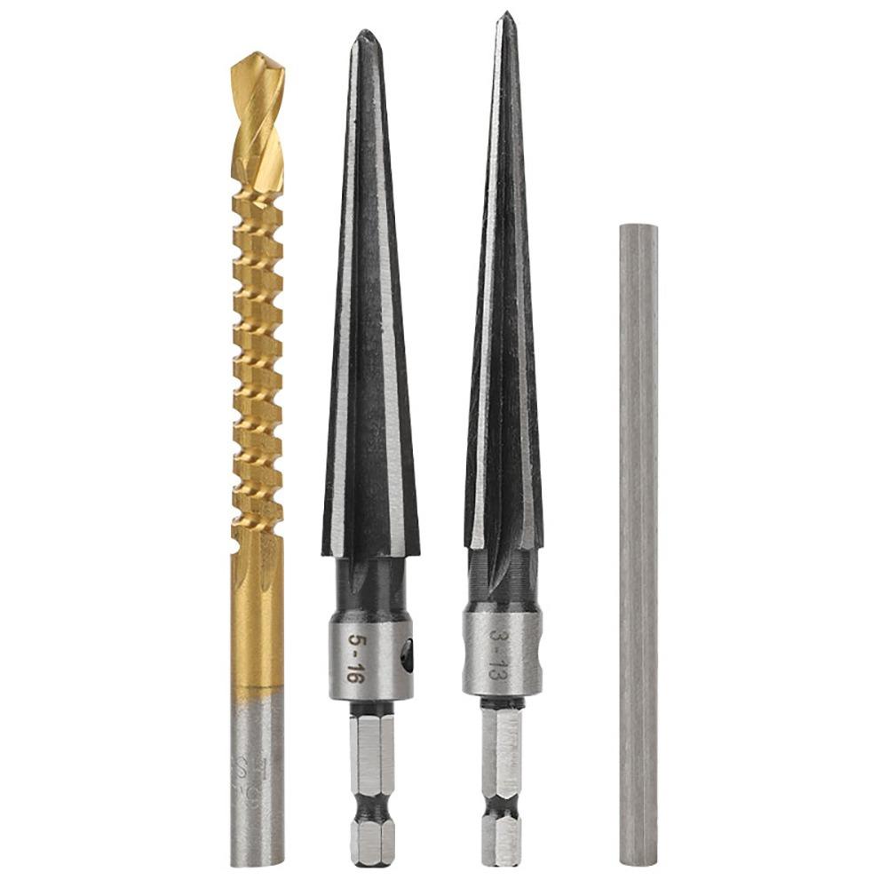 

Cutting Hand Taper Reamer 3-13mm 5-16mm Drill Bit Stable Chamfering Tool Building Materials