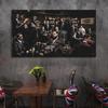 Famous Gangster Movie Character Canvas Wall Art – Modern Decorative Portrait for Living Room