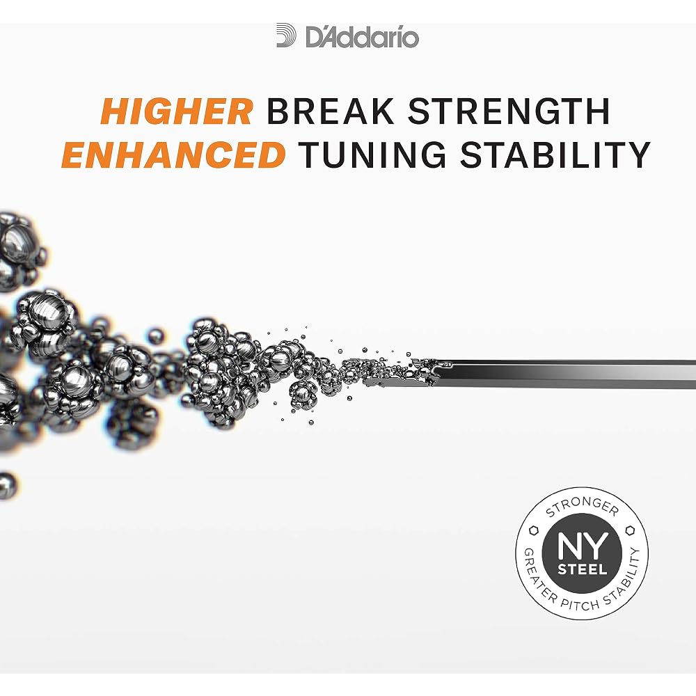 D'Addario Daddario Electric Guitar Strings NYXL Regular Light 7 Strings .010-.059 NYXL1059 [Domes...