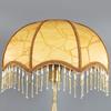 Luxus Tuch Klassische Lampe Schatten Nacht Lampe Abdeckung E27 Quaste Perle Lampe Schatten Schlafzimmer