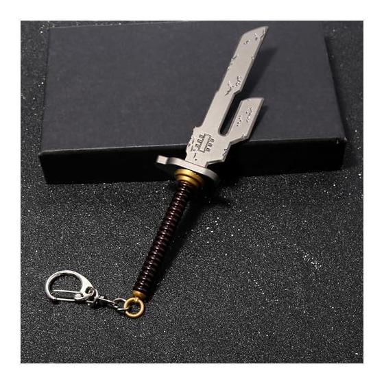 Akixen Toji Fushiguro Tenjiku-Hoko Keychain Cosplay Anime Prop Lightweight Accessory Goods Fashion Halloween Christmas Gift 01 Alloy Wear-Resistant