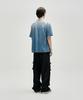 NOT4NERD 4 Effigy Bleach Washed T-Shirts - Blue