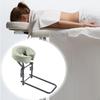 Massage-Gesichtskissen, Handauflage, Verstellbare Kopfstütze, Stahl, Polyesterschaum, Faltbar, Geeignet