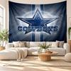 Dallas Cowboys Wall Tapestry, Soft Fabric Wall Hanging, Decorative Backdrop For Bedroom Home Wall Art