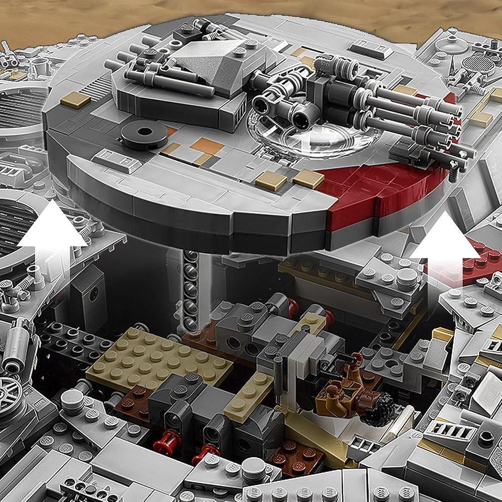 LEGO Star Wars Millennium Falcon Building Set 7541 Pieces Toy for Ages 16 and Up