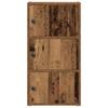 Bookshelf Reclaimed Wood Look 40x24x77 Cm Engineered Wood