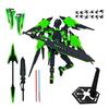 3D Printed Robot Action Figure with Accessories Movable Joints Demon