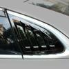 For Chevrolet Malibu 2016- Car Rear Louver Window Side Shutter Cover Trim Sticker Vent Scoop ABS Carbon Fiber Accessories