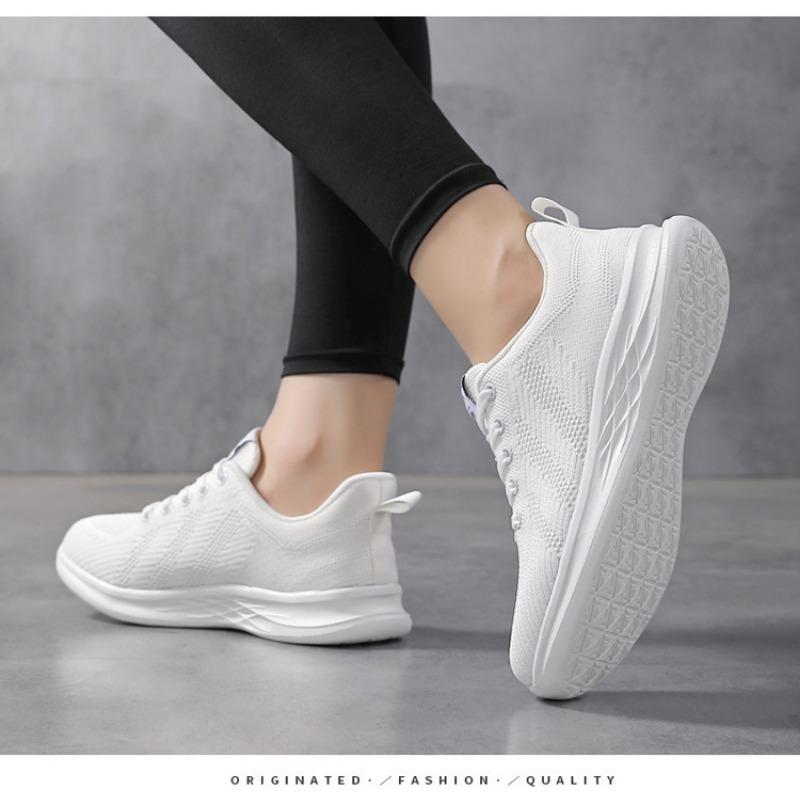 Кроссовки Fly-knit для женщин больших размеров повседневная обувь 42 чёрный — фото 9