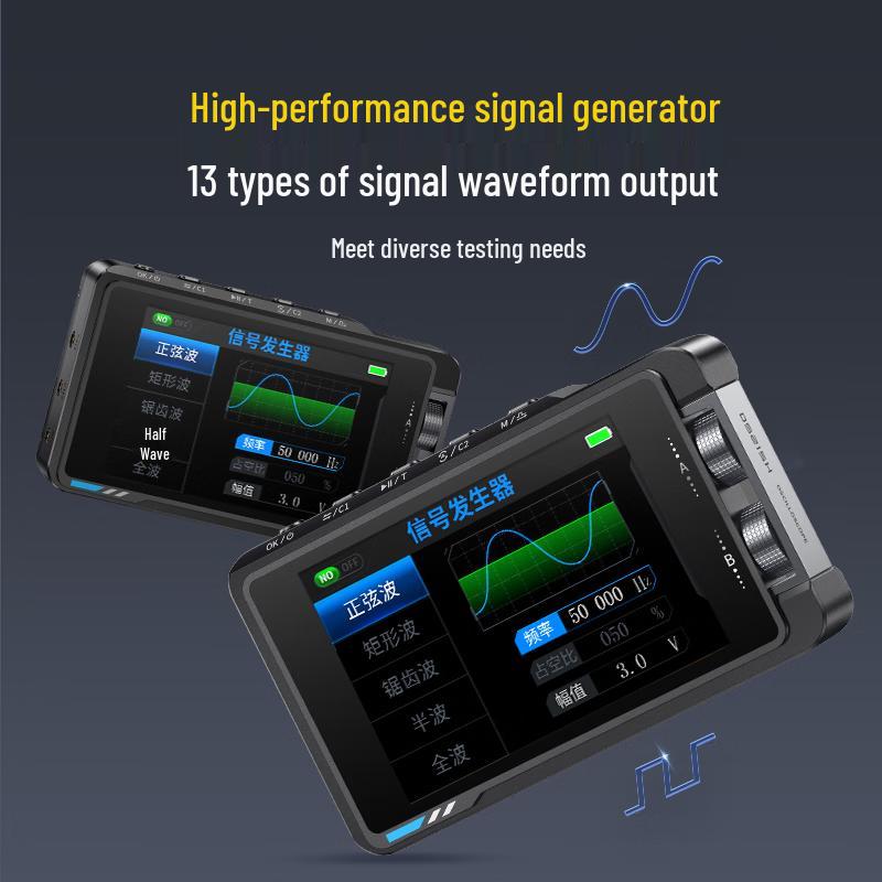 FNIRSI DS215H Dual-Channel Oscilloscope & Signal Generator (NC Version)