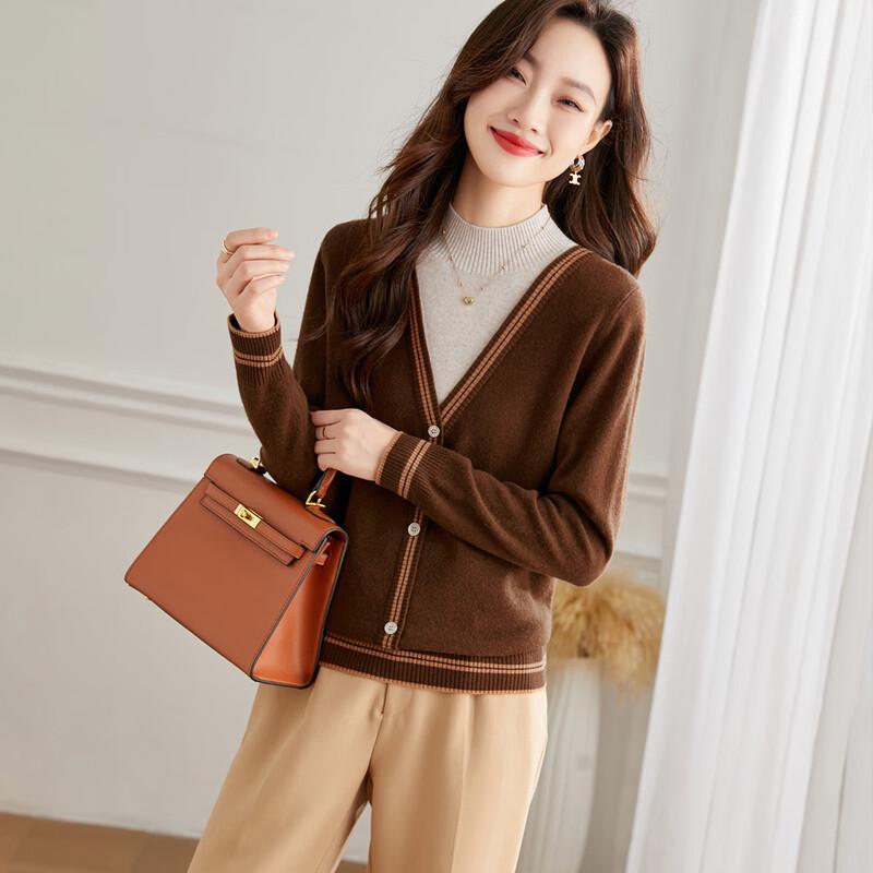 Srcr Women s Faux Layered 100% Wool Turtleneck Pullover Sweater XL