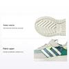 Originals Retropy F2 Stoff Bequem Vielseitig Mode Langlebig Low-Top Walker Schuhe Babyschuhe Grün Weiß JR7995