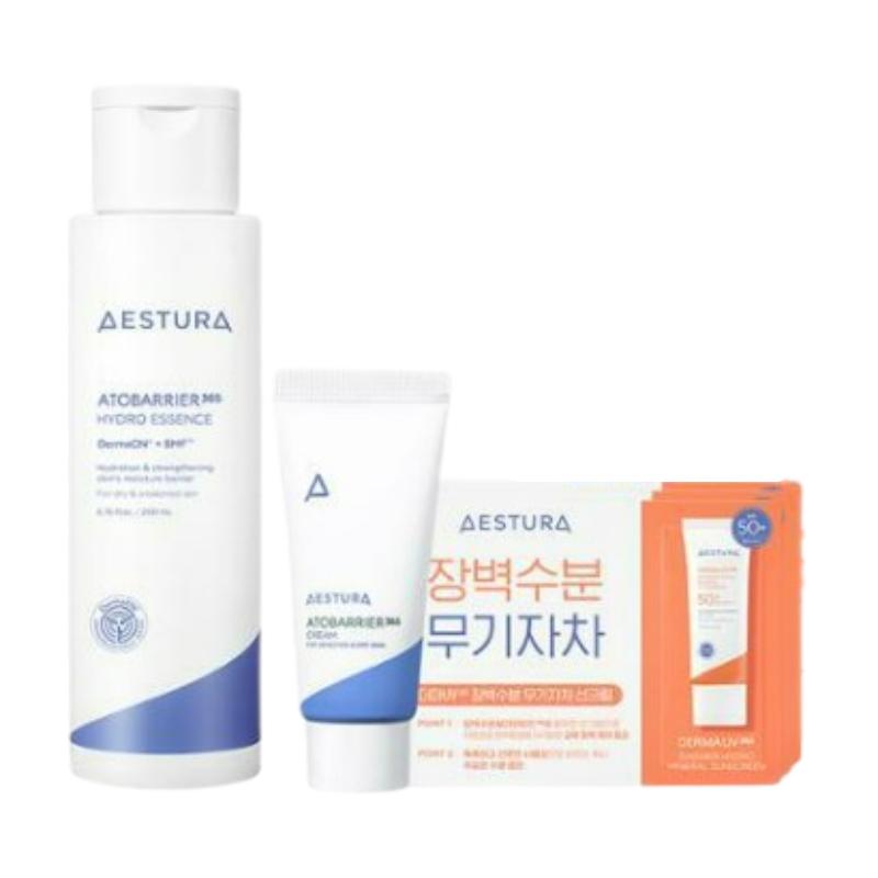 

Набор гидроэссенции Astra Atobarrier365 200 мл (+ Крем 30 мл + Минеральный солнцезащитный крем 3 мл в подарок)