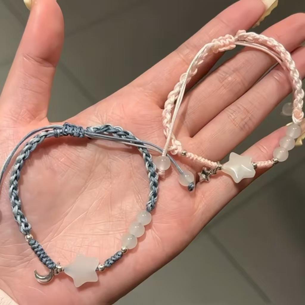 Bracelet For Women Delicate Friends Bracelet Hand Woven Bracelet Minimalist For Festivals Casual Outings Office Work