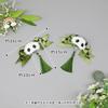 Bow hairpin tassel antique panda headdress Lolita hair accessories small thing cute double ponytail hairpin