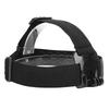 Plastic Black Outdoor Head Harness Strap Shooting Bracket Headband Mount for Motion Camera