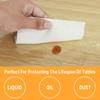 Round Tablecloth Elastic Transparent PVC Waterproof Oil-Proof Table Protector Cover Home Fitted Dinning Table Covers 3 Size