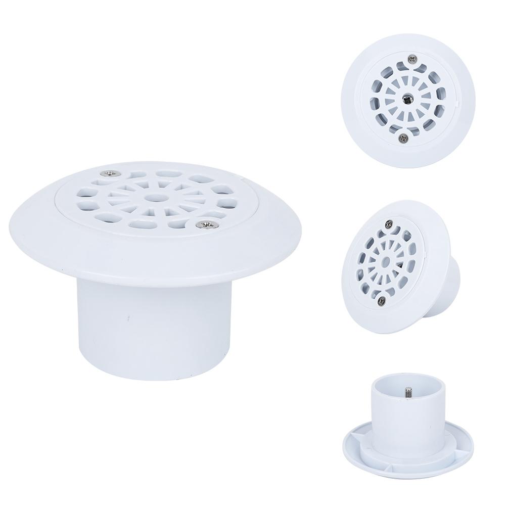 ABS Plastic Wear Resistant 2.5 Inch Inner Insert Adjustable Swimming Pool Water Inlet Outlet Draining Useful Tool