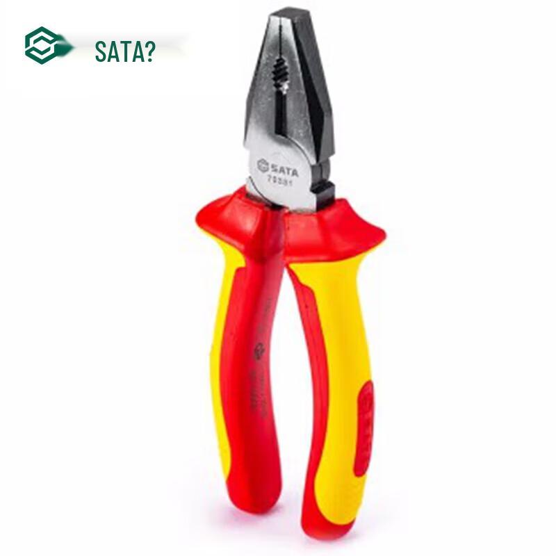 SATA VDE Insulated Combination Pliers