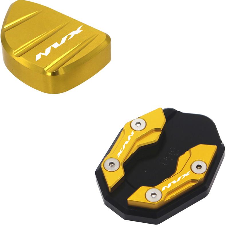 For YAMAHA AEROX155 NVX155 AEROX 155   2022 2023 Motorcycle Accessories Kickstand Side Stand Extension