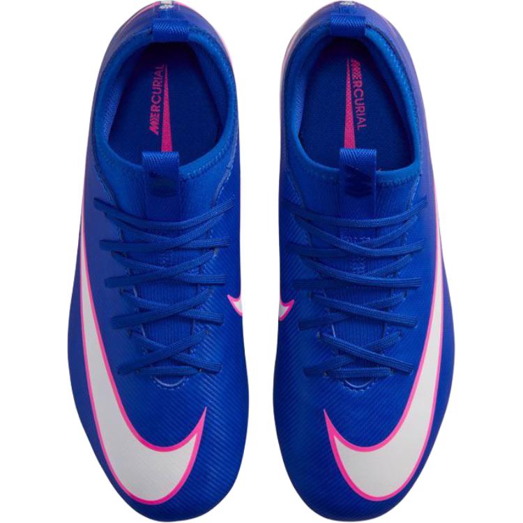 Nike Mercurial Vapor 16 Academy Low top Kids' Soccer Shoes Racing Blue Teenagers FQ8407-446