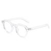 Oval Sunglasses Women Fashion Clear Black Orange Shades Retro Rivets Men Punk Trending Sun Glasses UV400