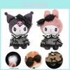 Sanrio Kuromi Mymelody Gothic Plush Toy Soft Stuffed Lolita Dress Doll For Kids Gift!