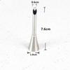 Dessert Decorators Stainless Steel Piping Mouth Crowded Flowers Puffs Tool