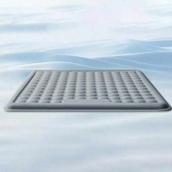 Cooling Gel Seat Cushion for Office Gaming Chair Breathable Ice Silk Pad for Car Summer Pressure Relief Mat for Long Sitting