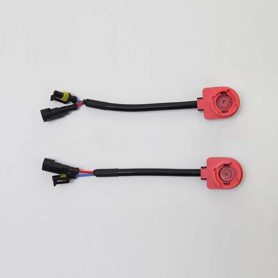 Reliable and Plug Lamp Adapter Metal Play Xenon Bulb Adapter Harness for D2R/D2S/D4R/D4S