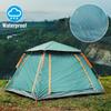Blue/Green Outdoor Waterproof Automatic 5-8 Person Outdoor Camping Tent Four Doors Double Layer Tent New