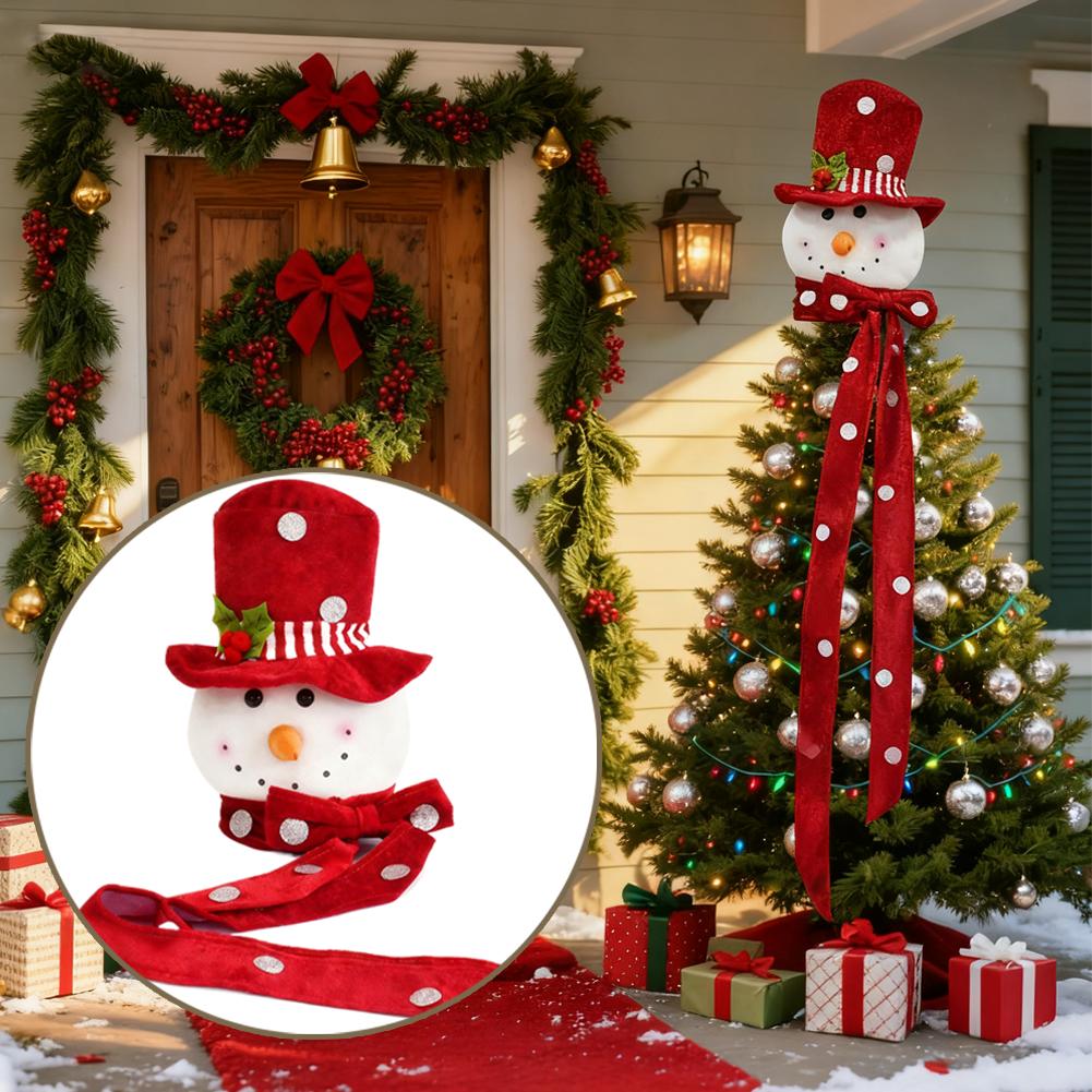 Christmas Snowman Figurines New Christmas Decorations Snowman Christmas Tree Star Ornaments Christmas Decor Top Items Home T7P8
